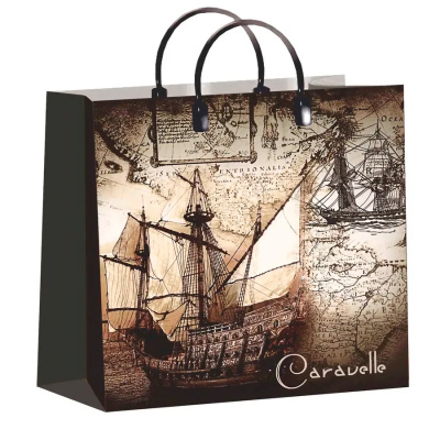 Подарочные пакеты из мягкого пластика Интерпак (Каравелла), 30х30+10 см купить в отделе магазина Экономстрой