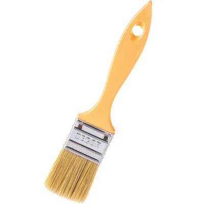 Кисть плоская светлая Decor, смешанная щетина, пластиковая ручка, 40х12 мм купить в отделе магазина Экономстрой