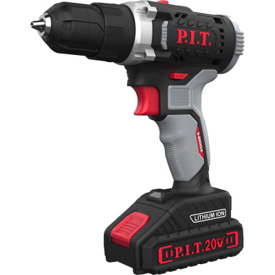 Аккумуляторная дрель-шуруповерт P.I.T. PSR18-D5, 20 В (2х1,5 Ач) купить в отделе магазина Экономстрой