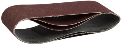 Лента шлифовальная бесконечная (3 шт; 75х457 мм; P80) Зубр, 35541-080