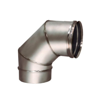 Отвод 90° D115 на расширителе, без изоляции, зеркальный AISI 304 купить в отделе магазина Экономстрой