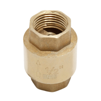 Клапан обратный 1/2&quot; латунный золотник, MP-У ИС.080371