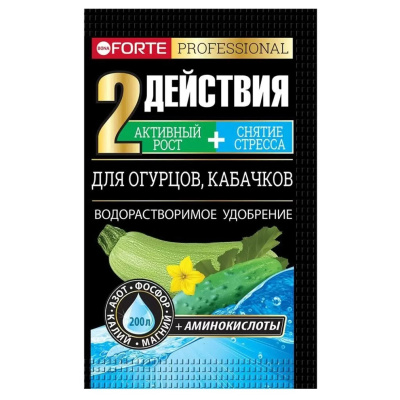 Удобрение для огурцов и кабачков Bona Forte, 100 г купить в отделе магазина Экономстрой