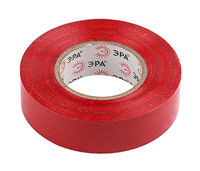 Изолента ПВХ ЭРА 15мм х 20м красная купить в отделе магазина Экономстрой