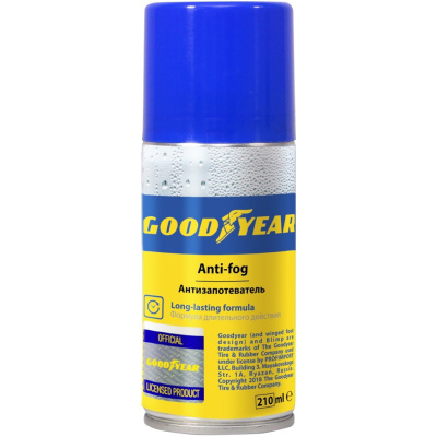 Антизапотеватель Goodyear, аэрозоль 210 мл (GY000709) купить в отделе магазина Экономстрой