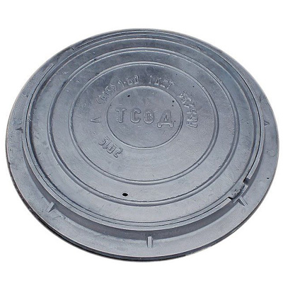 Люк чугунный канализационный, тип ЛУ (А30) -1-60, с нагрузкой 30 кН, h50 мм купить в отделе магазина Экономстрой