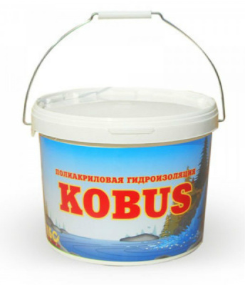 Гидроизоляция полиакриловая Кобус, 5 кг купить в отделе магазина Экономстрой