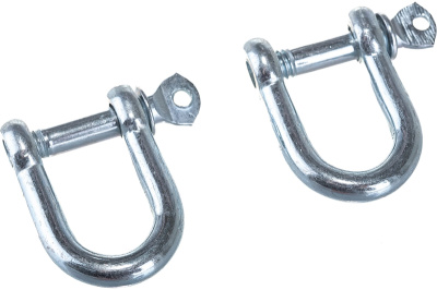 Скоба такелажная ГОСКРЕП, белый цинк, 8 мм (2 шт) купить в отделе магазина Экономстрой