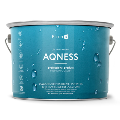 Водоотталкивающая пропитка для камня, кирпича, бетона Elcon Aqness, 2 л купить в отделе магазина Экономстрой