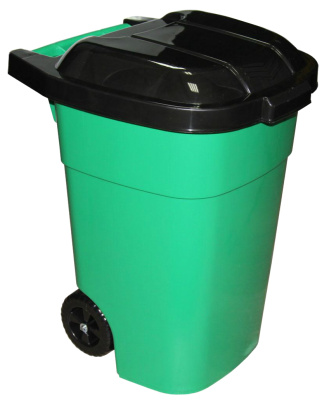 Контейнер универсальный 65 л, пластиковый, на колесах с крышкой купить в отделе магазина Экономстрой