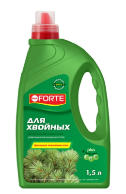 Удобрение Bona Forte для хвойных растений 1,5 л 21040101 купить в отделе магазина Экономстрой