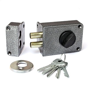 Замок накладной Зенит ЗН1-3 (серебро) купить в отделе магазина Экономстрой