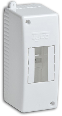 Бокс распределительный RUVinil ТУСО (IP30), ОП, 2 модуля, белый, без дверцы, 130х50х65 мм купить в отделе магазина Экономстрой