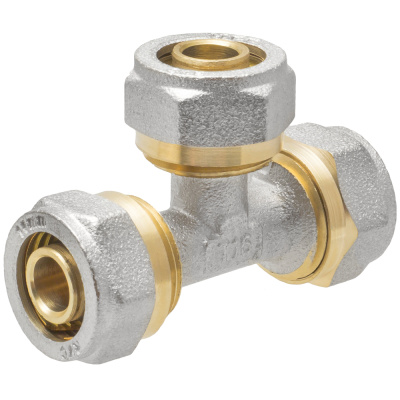 Тройник обжимной MPF (MasterProf) ИС.072558, 16 мм купить в отделе магазина Экономстрой