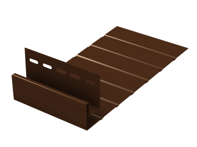 Ветровая доска (J-фаска) Ю-пласт 3050 мм могано купить в отделе магазина Экономстрой