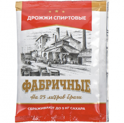 Спиртовые дрожжи &quot;Фабричные&quot;, 100 г