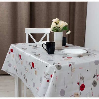 Клеенка Camelia, ПВХ, на нетканной основе, 140 см, Россо купить в отделе магазина Экономстрой