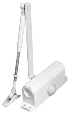 Доводчик дверной PUNTO SD-2030 WH, 40-55 кг, белый 37695