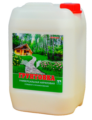 Грунтовка универсальная КБС БС-21 глубокого проникновения, 5 л купить в отделе магазина Экономстрой