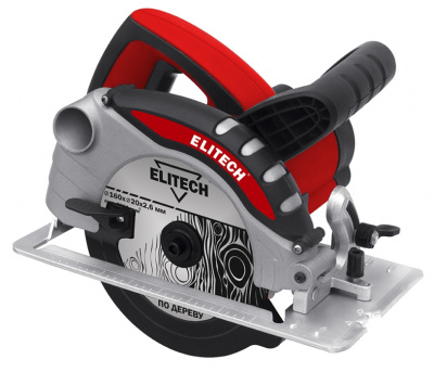 Дисковая пила Elitech ПД 1300, 1300 Вт