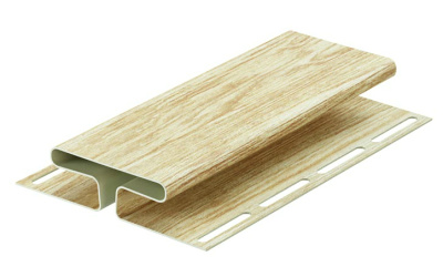 H-профиль соединительный Docke LUX 3000 мм рябина