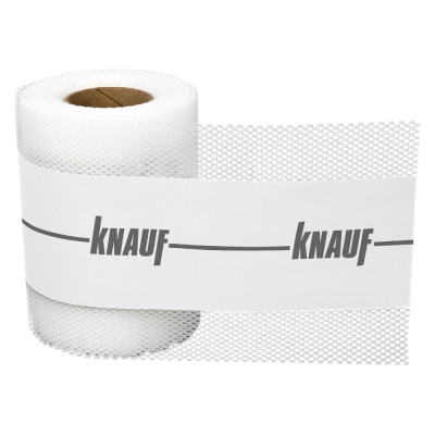 Лента гидроизоляционная Knauf, Флэхендихтбанд, 10 м x 7/12 см