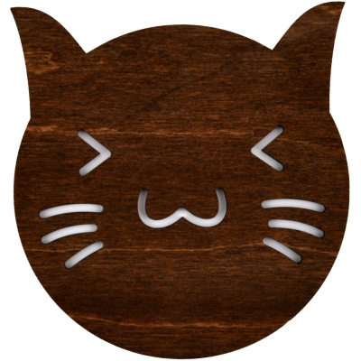 Подставка под горячее &quot;Кот&quot;, 13,5х12,5 см