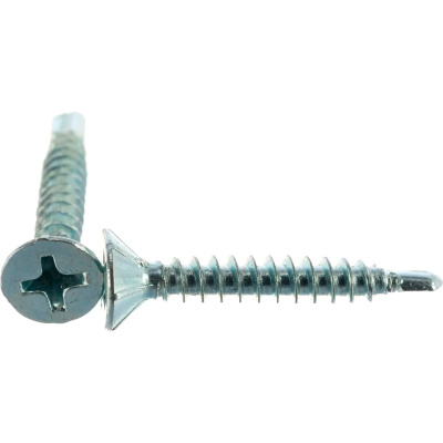 Саморез оконный сверло, оцинкованный, 3,9х25 мм (40 шт) купить в отделе магазина Экономстрой