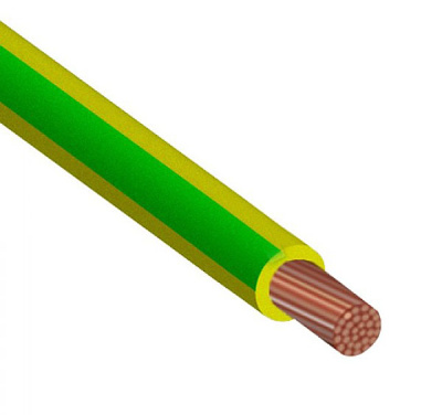 Провод медный ПВ-3 1х10 ж/з ПУГВ 1х10 ж/з купить в отделе магазина Экономстрой