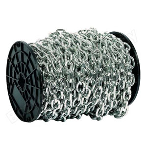 Цепь короткозвенная оцинкованная DIN 5685-1, 10 мм купить в отделе магазина Экономстрой