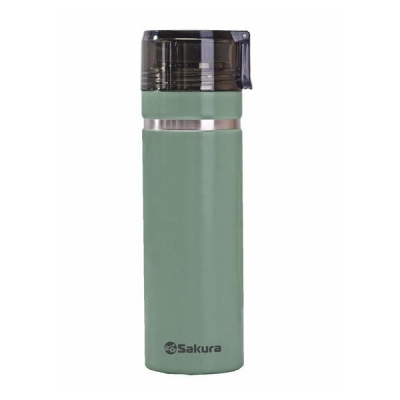 Термоc Sakura TM-04-710GR, 0,71 л, зеленая дымка купить в отделе магазина Экономстрой