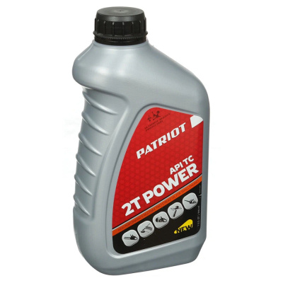 Масло минеральное Patriot, Power Active 2T, для 2-х тактных двигателей, 0,946 л купить в отделе магазина Экономстрой
