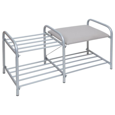 Этажерка для обуви ЛЮКС, с мягким сиденьем, 1 2-х ярусная купить в отделе магазина Экономстрой