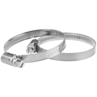 Хомут обжимной 9 мм MasterProf из нержавеющей стали 40-60 мм (2 шт) купить в отделе магазина Экономстрой