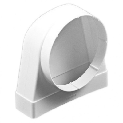 Колено соединительное-переход 110х55 мм, D 100 мм купить в отделе магазина Экономстрой