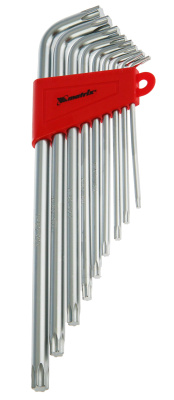 Набор ключей имбусовых Т10-Т50 9 шт.,короткие ,TORX.MATRIX