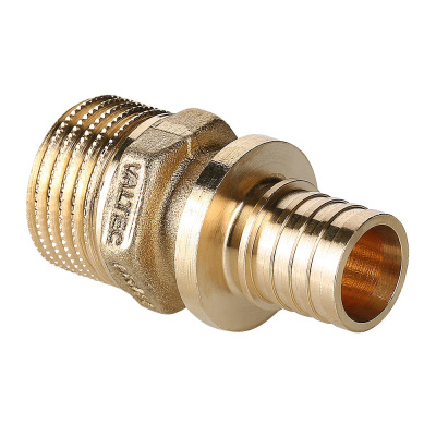 Соединитель надвижной Valtec, с переходом на наружную резьбу, 16 (2,2) х 1/2" купить в отделе магазина Экономстрой