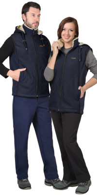 Жилет утепленный "Сириус-Техно", синий, размер 88-92 купить в отделе магазина Экономстрой