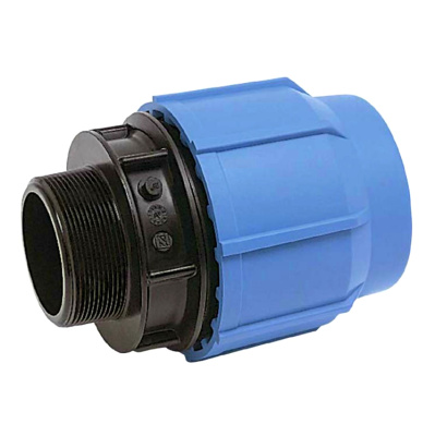 Муфта ПНД комбинированная с наружной резьбой, 40х1" купить в отделе магазина Экономстрой