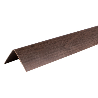 Угол ПВХ текстурный Лайнпласт, орех, 20х20х2700 мм купить в отделе магазина Экономстрой