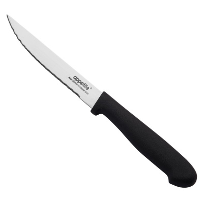Нож из нержавеющей стали Гурман для нарезки 11 см с зубчиками ТМ Appetite