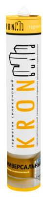 Герметик KRONbuild силиконовый универсальный белый 280 мл купить в отделе магазина Экономстрой