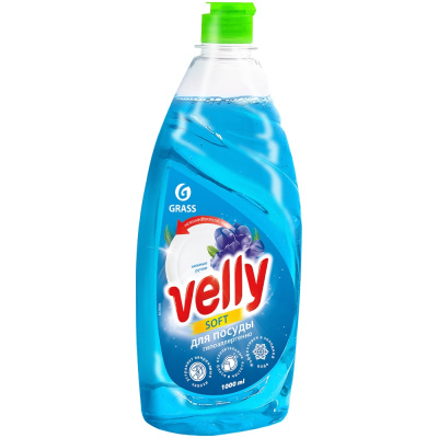 Средство для мытья посуды Grass &quot;Velly&quot;, Нежные ручки, 1 л