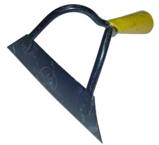 Тяпка самозаточная 170*45мм желтая б/ч купить в отделе магазина Экономстрой