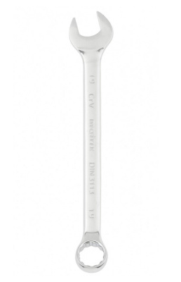 Ключ комбинированный, 19 мм, CrV, полированный хром, Matrix 15163 купить в отделе магазина Экономстрой