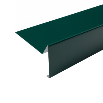 Планка торцевая 90х80 мм, 2 м, зеленая (RAL 6005) купить в отделе магазина Экономстрой