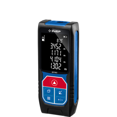 Лазерный дальномер ″ДЛ-50″ Зубр Профессионал купить в отделе магазина Экономстрой