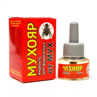 Жидкость от мух  Мухояр, 30 мл купить в отделе магазина Экономстрой