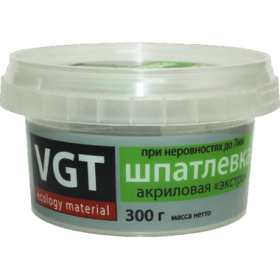 Шпатлевка ВГТ Экстра по дереву бук 0,3 кг 10990 купить в отделе магазина Экономстрой