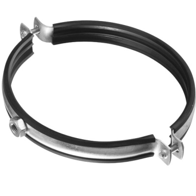 Хомут для воздуховода с резиновым профилем, 100 мм купить в отделе магазина Экономстрой